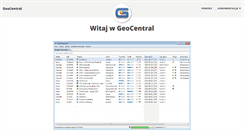 Desktop Screenshot of geocentral.pl